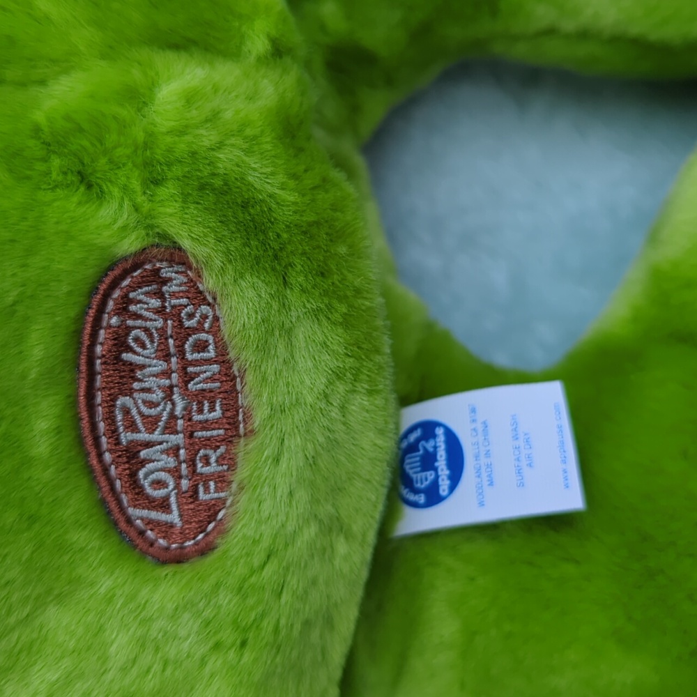 Applause Lou Rankin Herbert frog full body puppet plush new with tags - Picture 4 of 11
